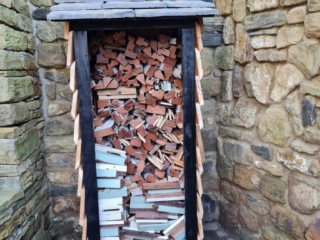 Wood shed at The Cottage Silkstone